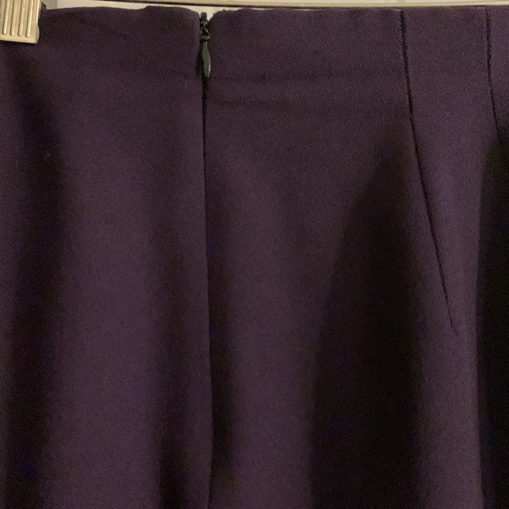 Gorgeous 3-piece Talbots fully-lined suit, Jacket, slacks & skirt  14 - burgundy - Picture 5 of 9